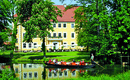 An der Schlossinsel Lübben, Foto: terra press Berlin