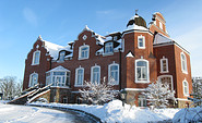Schloss Herrenstein -Außenansicht Winter