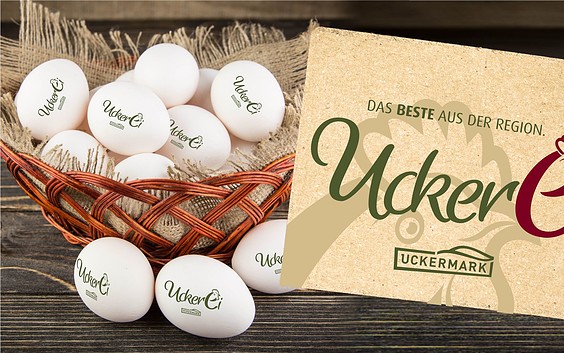 Ucker-Ei, eggs