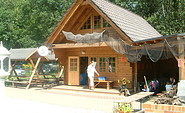 Fischerhütte am Grünewalder Lauch, Foto: Stadt Lauchhammer