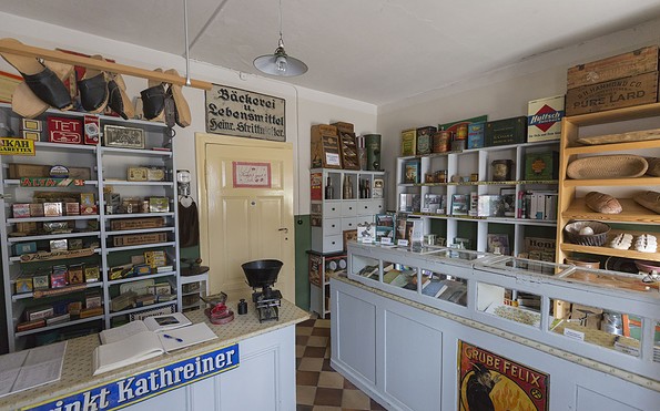 Strittmatters Laden in Bohsdorf, Foto: TMB-Fotoarchiv/Steffen Lehmann