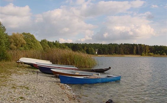 Pinnower See-Strandboote, Foto: Doreen Noack