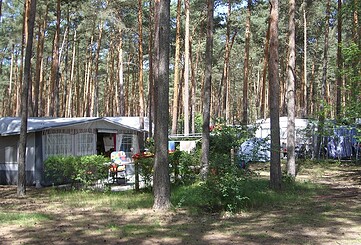 Wohnmobilstellplatz auf dem Campingplatz D66 – Am Schmöldesee