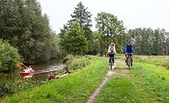 Radfahrer auf der Heuschobertour, Foto: Peter Becker