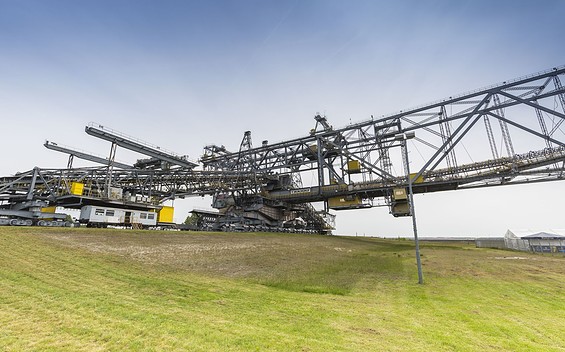 Besucherbergwerk Abraumförderbrücke F60, Foto: TMB-Fotoarchiv/Steffen Lehmann