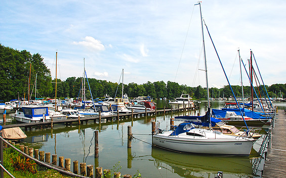 Seesport- und Yachtclub Goyatz e.V. - große, gut ausgestattete Marina © Christin Drühl