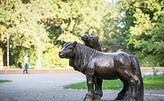 Skulptur im Stadtpark Fürstenwalde, Foto: Florian Läufer