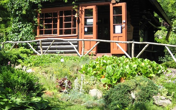 Blockhaus im Garten &quot;Haus der Naturpflege&quot;, Foto: Haus der Naturpflege
