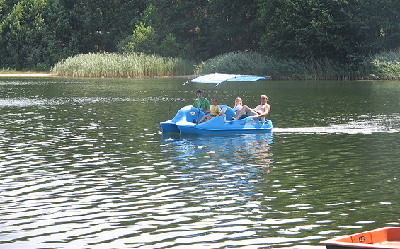 Tretbootfahrt Deulowitzer See, Foto: Steffen Krautz