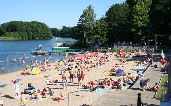 Sommer im Strandbad Bötzsee, Foto: Kathleen Brandau