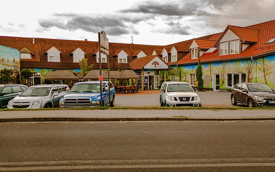 Hotel Mużakowski, Foto: Geschäftsstelle, UNESCO Global Geopark Muskauer Faltenbogen