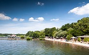 Strand, Foto: Seebad Caputh