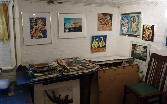 Atelier Thea Doro - Ausstellungsraum, Foto: Sylvia Tembrock
