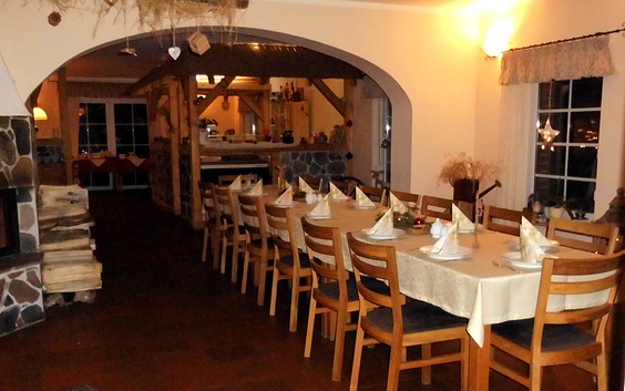 Gastraum Alte Schmiede Heinersdorf, Foto: Ramona Nickel