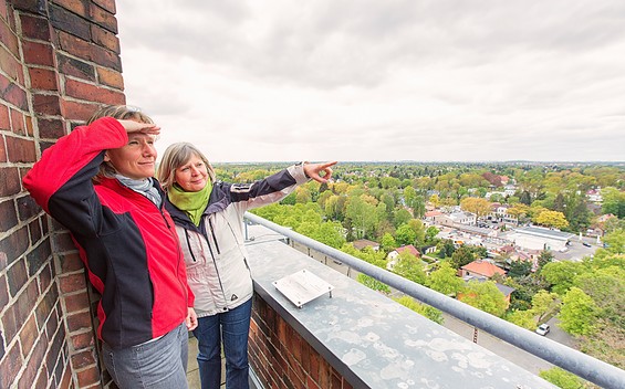 Wasserturm Rathaus Neuenhagen, Foto: Florian Läufer