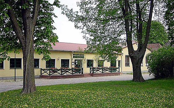 Blick auf den Landgasthof, Foto:Ellen Witte