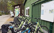 Radstützpunkt von aktiv-tours im Familienpark Senftenberger See