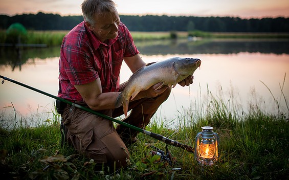 Angler im Seenland Oder-Spree, Foto: Florian Läufer