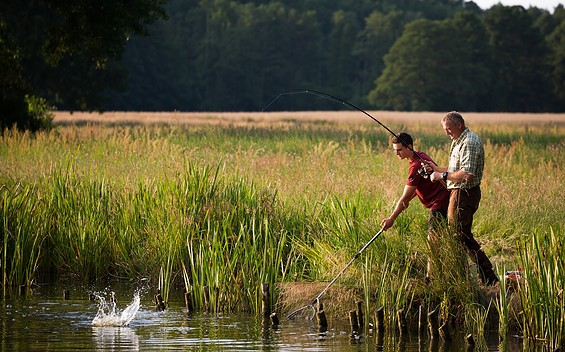 Angler im Seenland Oder-Spree, Foto: Florian Läufer