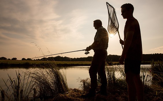 Angler im Seenland Oder-Spree, Foto: Florian Läufer