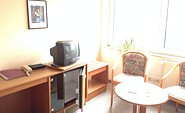 Doppelzimmer 3 mit Sitzmöglichkeit
