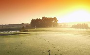 Sonnenaufgang am Golfplatz, Foto: GolfResort Semlin am See