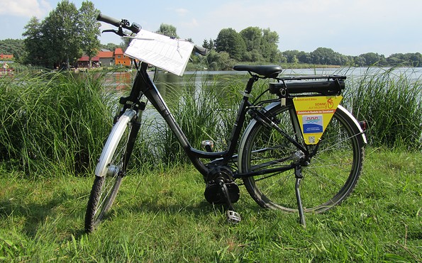 E-Bike im Seenland Oder-Spree, Foto: Sandra Ziesig