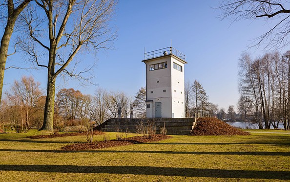 Grenzturm Nieder Neuendorf - Außenansicht © Stadt Hennigsdorf, Frank Liebke