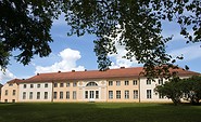 Schloss Paretz - Blick auf die Gartenfassade, Foto: SPSG/Leo Seidel