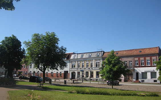 Marktplatz in Brüssow, Foto: tmu GmbH