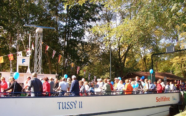 Tussy II, Seilfähre Caputh, Foto: Schwielowsee Tourismus