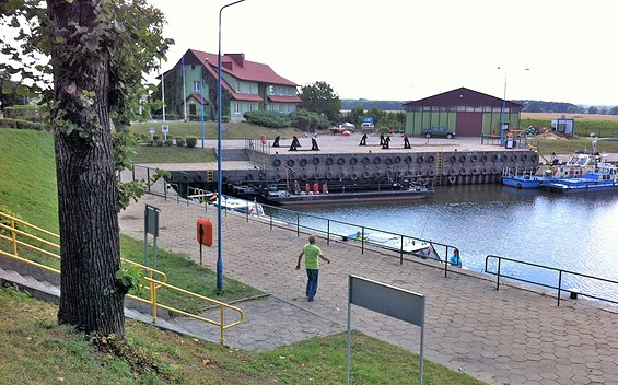 Anleger in Slubice, Foto Michael Reh