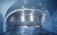 Fliesensaal im Schloss Caputh, Foto: SPSG/Roland Handrick