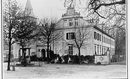 Schloss, Hofseite um 1904, Foto: DKB Stiftung