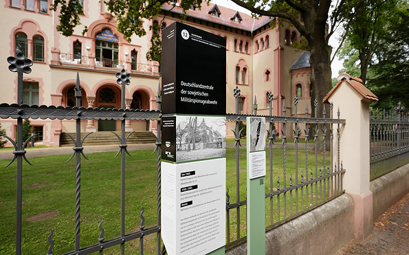 Geschichtspfad zur sowjetischen Geheimdienststadt, Foto: Gedenkstätte Leistikowstraße / Hagen Immel