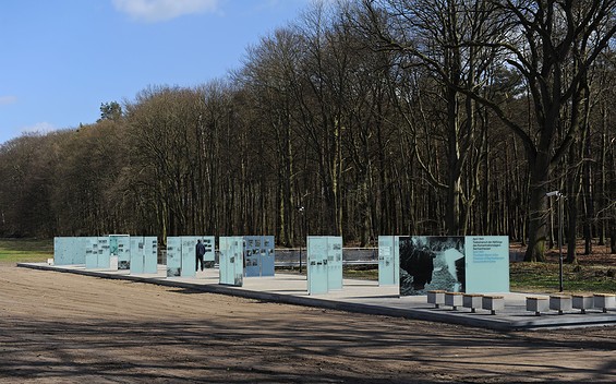 Memorial to the Death March in the Belower Forest
