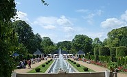 East Germany’s Rose Garden Forst (Lusatia) - Fountains in the rose garden © Stadt Forst (Lausitz) /MG