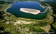 Der Gräbendorfer See aus der Luft, Foto: Stadt Vetschau/Spreewald