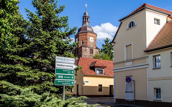 Wendisch-Deutsche Doppelkirche, Foto: Stadt Vetschau/Spreewald