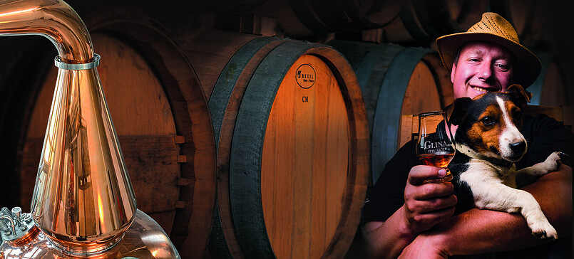 Glina Whisky Destillerie Michael Schultz farm shop