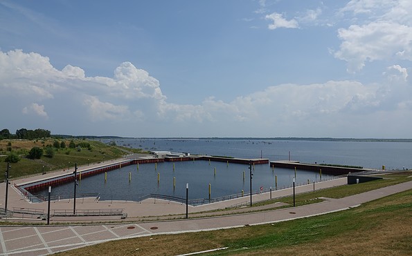 Stadthafen Großräschen, Foto: Tourismusverband Lausitzer Seenland, Katja Wersch