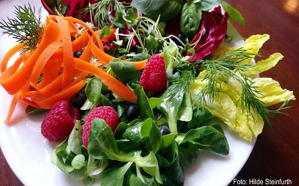 Bunter Salat, Foto: Hilde Steinfurth