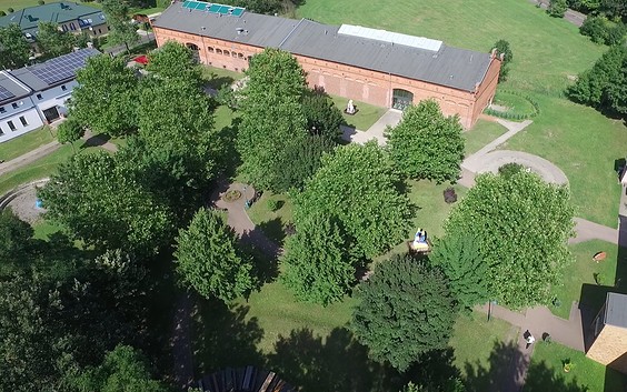 Luftaufnahme des EuroCamps, Foto: Robert Köppen