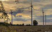Windkraftanlagen in der Lausitz, Foto: Peter Becker