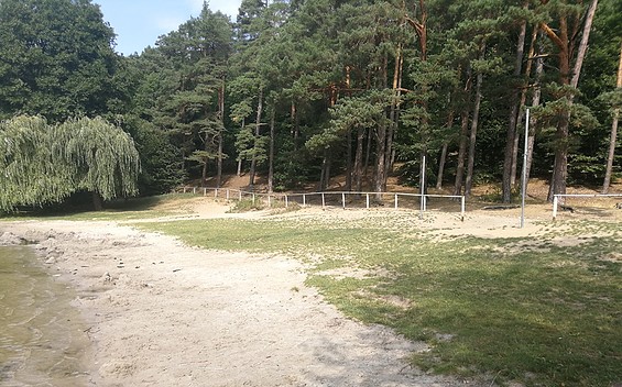 Bathing Area at Lake Großer Prebelowsee in Prebelow 