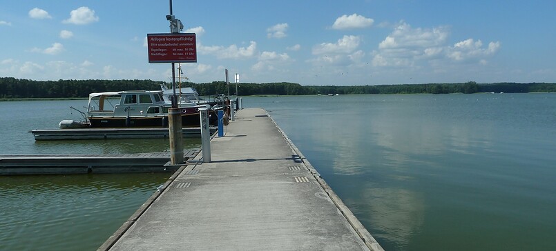 Steganlage Bootshaus Stolpsee