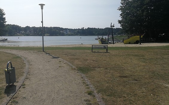 Bathing Area at Lake Röblinsee
