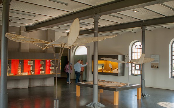 Ausstellung Otto Lilienthal Centrum, Foto: TMB-Fotoarchiv/Steffen Lehmann