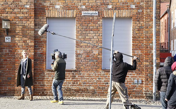 Filmdreh Soko - PMSG, André Stiebitz