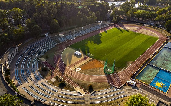 Leichtathletikstadion Slubice, Foto: Agnieszka Wozna